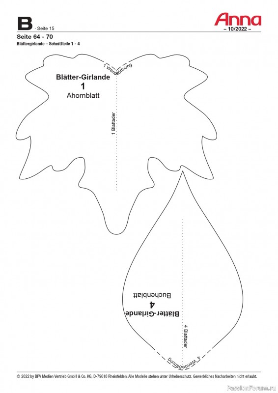 Новые техники рукоделия в журнале «Anna №10 2022 Germany»