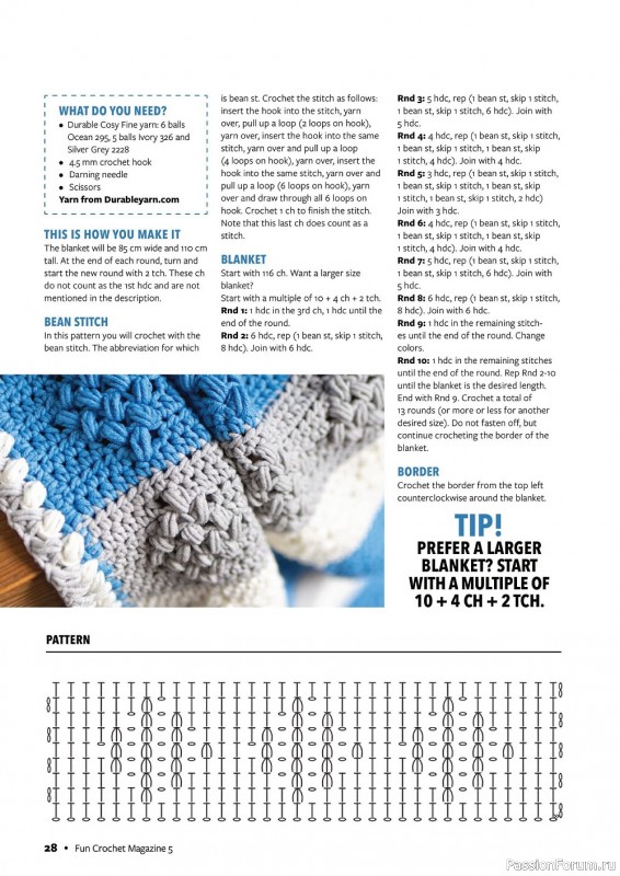 Вязаные модели крючком в журнале «Fun Crochet Magazine №5 2022»