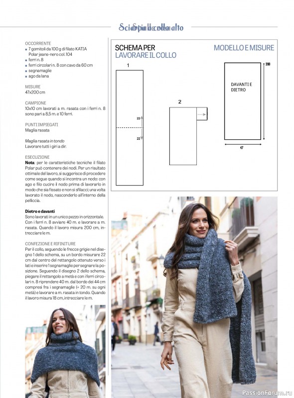 Вязаные модели в журнале «Piu Maglia Speciale Accessori №12 2025»