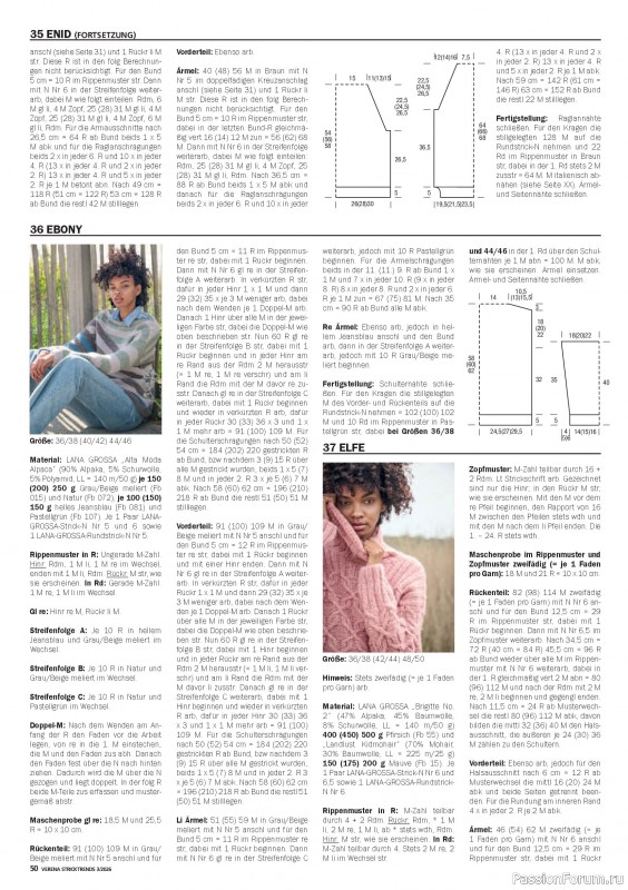 Вязаные модели в журнале &laquo;Verena Stricktrends №3 2026&raquo;