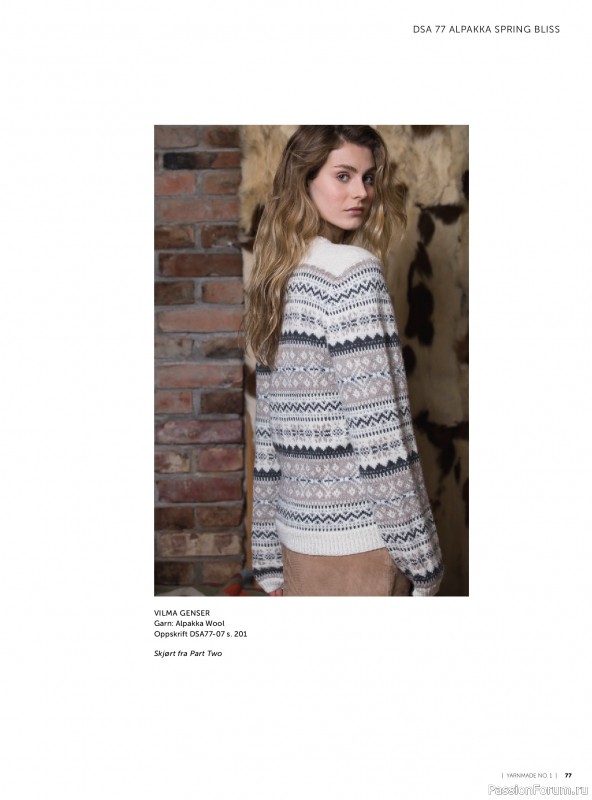 Вязаные проекты в журнале &laquo;Yarnmade №1 2020 Spring & Summer&raquo;