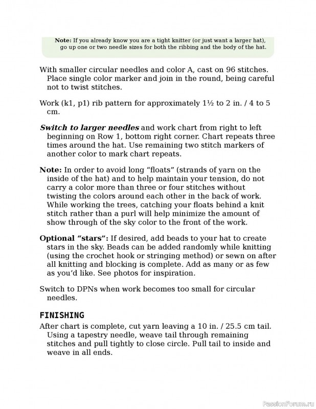 Вязаные проекты в книге «Knitting the U.S.A.». Часть 3