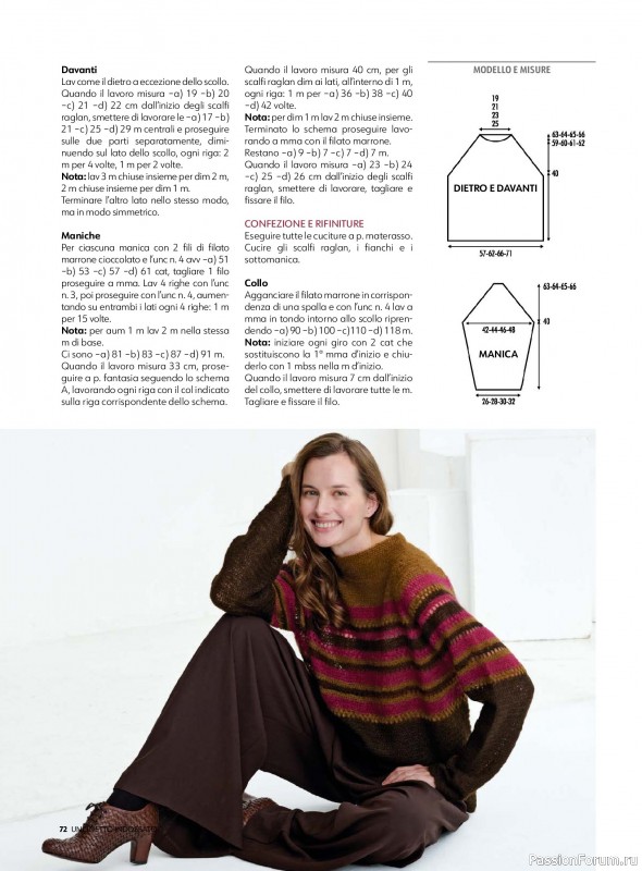 Вязаные проекты в журнале &laquo;Uncinetto Indossato №15 2026&raquo;
