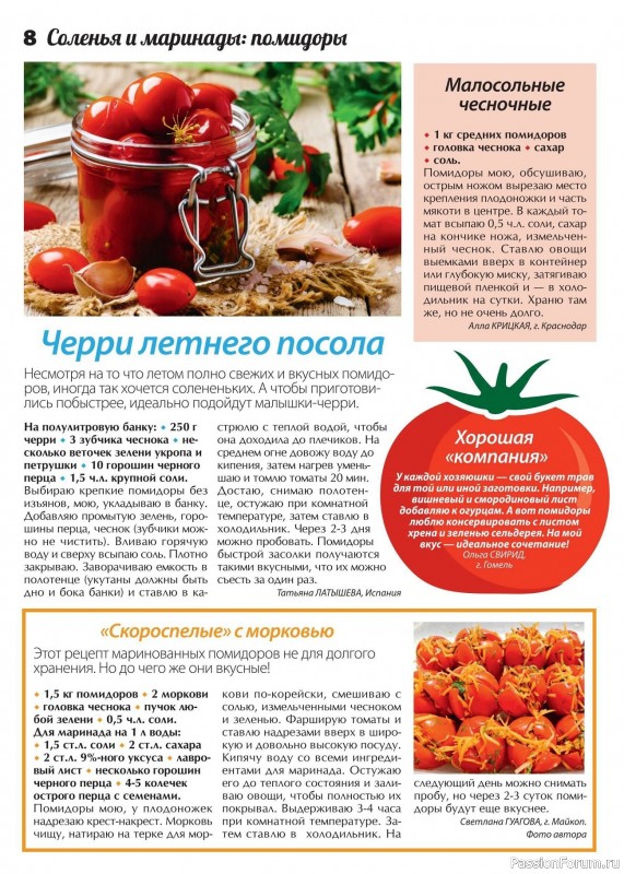 Коллекция кулинарных рецептов в журнале «Сваты. Заготовки №7 2024»