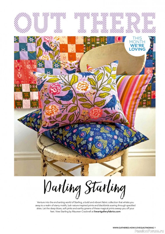 Коллекция проектов для рукодельниц в журнале «Love Patchwork & Quilting №157 2025»