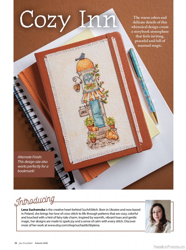 Коллекция вышивки в журнале &laquo;Just CrossStitch - Autumn 2026&raquo;