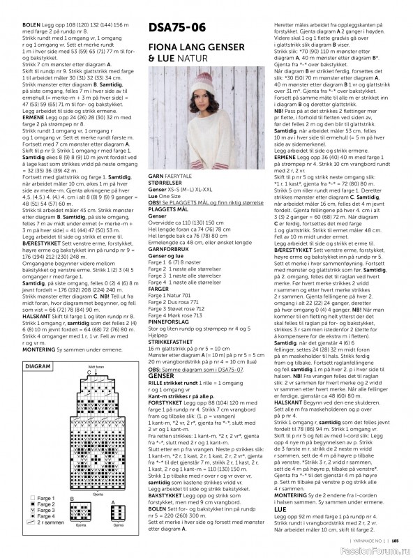 Вязаные проекты в журнале &laquo;Yarnmade №1 2018 Spring & Summer&raquo;. Продолжение