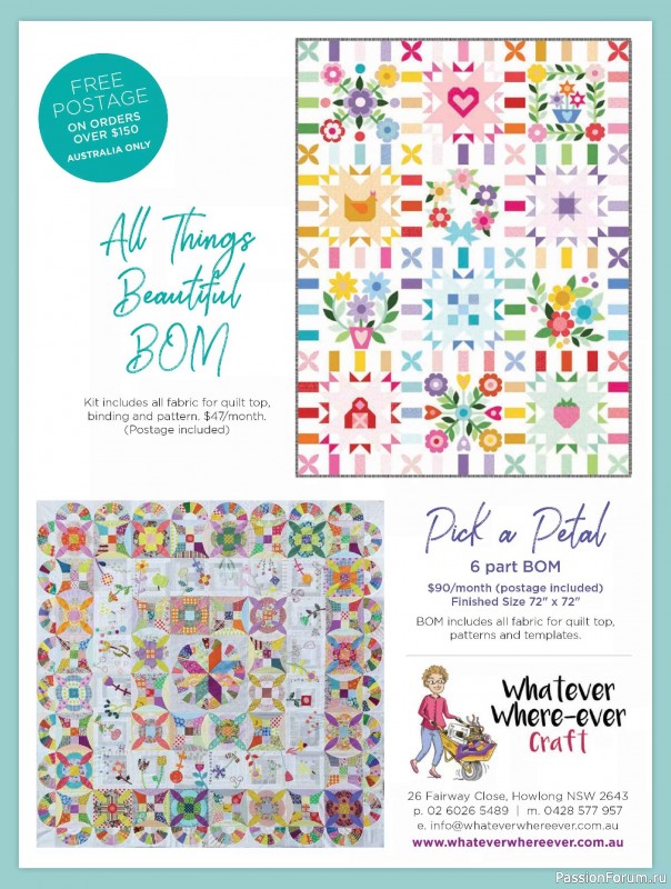 Коллекция проектов для рукодельниц в журнале &laquo;Quilters Companion №137 2026&raquo;