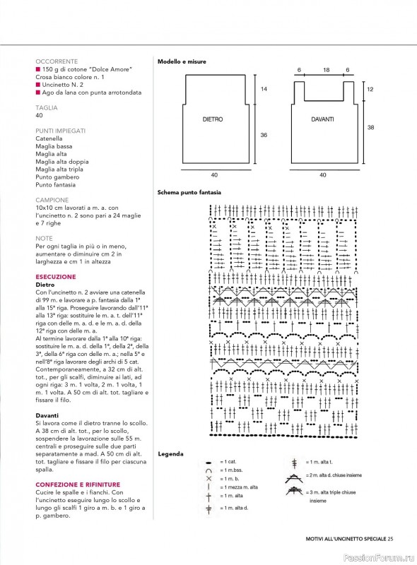 Вязаные модели в журнале «Motivi all'Uncinetto Speciale №9 2023»