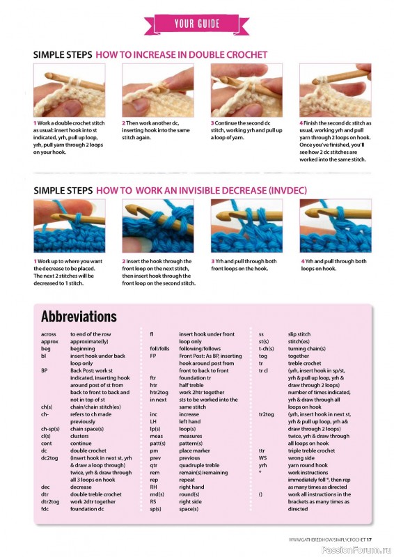 Вязаные проекты крючком в журнале «Simply Crochet №147 2024»