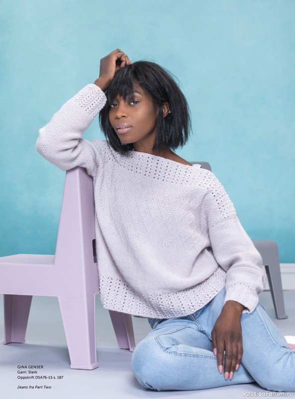 Вязаные проекты в журнале &laquo;Yarnmade №1 2018 Spring & Summer&raquo;. Продолжение