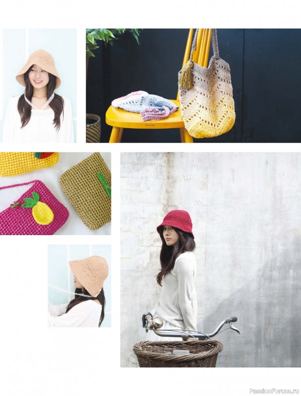 Вязаные проекты в книге «My Own Hand Knitted Bags and Accessories». Продолжение