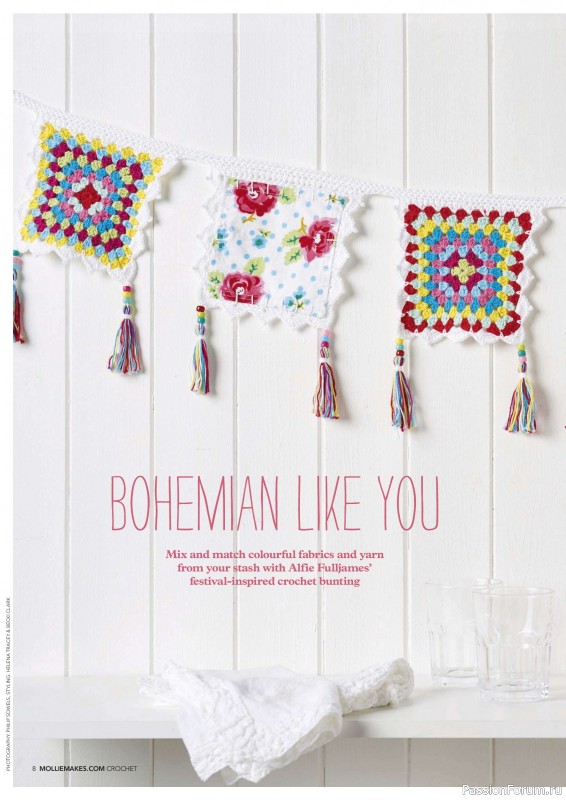 Вязаные проекты в журнале &laquo;Mollie Makes - Crochet 2026&raquo;