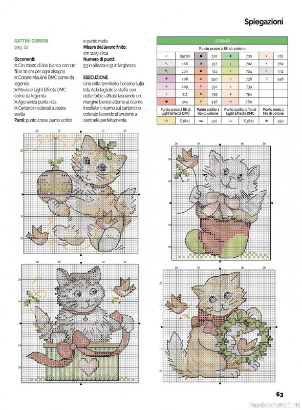 Коллекция вышивки в журнале «I Love Punto Croce №20 2022»