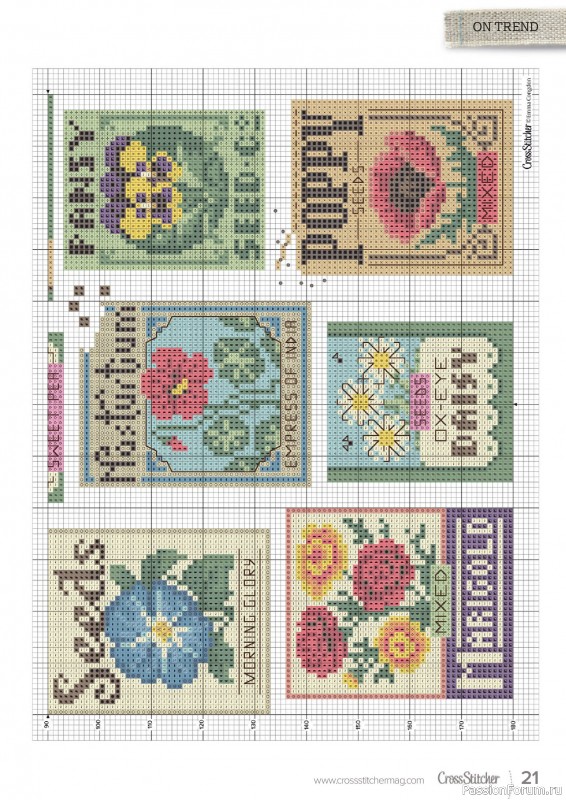 Коллекция вышивки в журнале &laquo;CrossStitcher №432 2026&raquo;