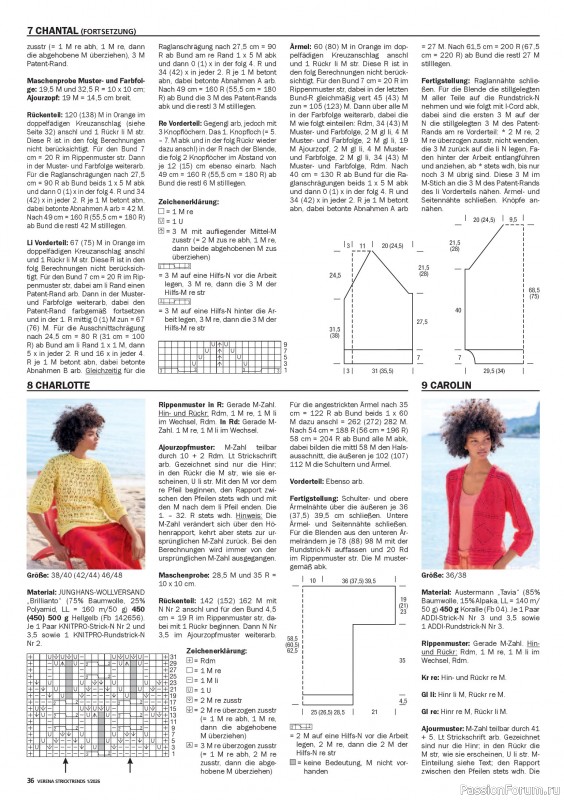 Вязаные модели в журнале &laquo;Verena Stricktrends №1 2026&raquo;