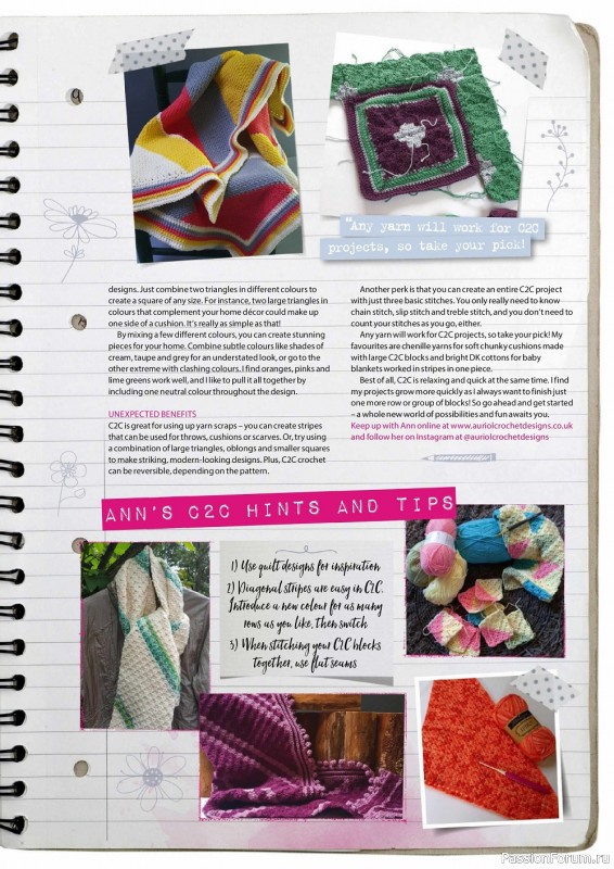 Вязаные проекты крючком в журнале «Simply Crochet №121 2022»