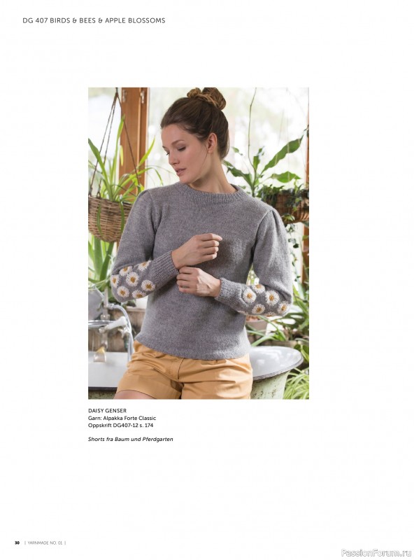 Вязаные проекты в журнале &laquo;Yarnmade №1 2020 Spring & Summer&raquo;