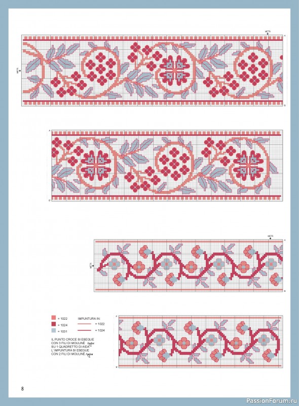Коллекция вышивки в журнале &laquo;Mani di Fata - A Punto Croce - Marzo 2026&raquo;