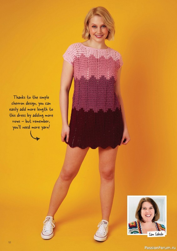 Вязаные проекты крючком в журнале «Crochet Now №121 2025»