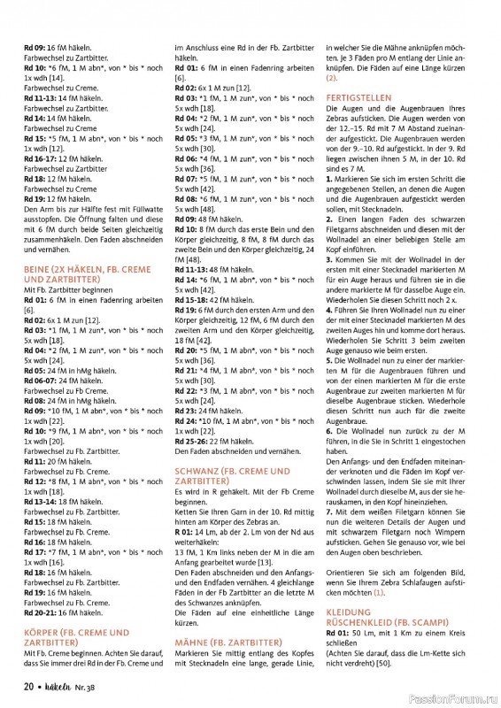 Вязаные проекты крючком в журнале «Hakeln Das MaschenMagazin №38 2023»