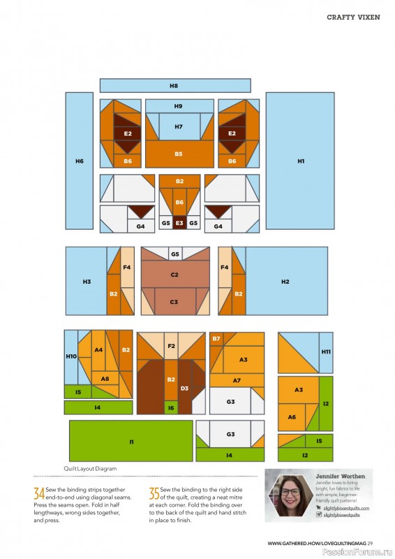 Коллекция проектов для рукодельниц в журнале «Love Patchwork & Quilting №157 2025»