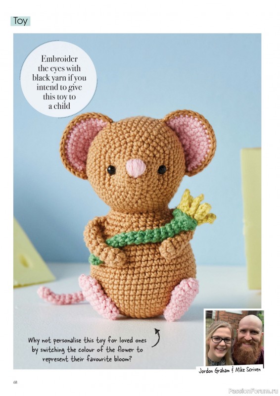 Вязаные проекты крючком в журнале «Crochet Now №121 2025»