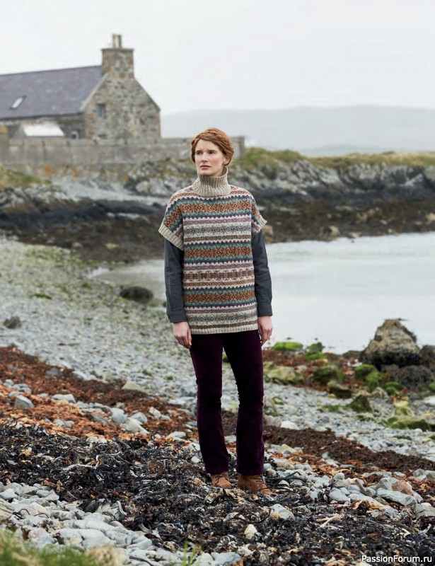 Вязаные проекты в книге «Shetland»