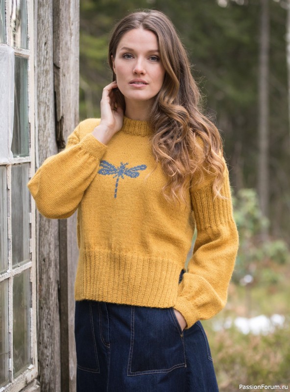 Вязаные проекты в журнале &laquo;Yarnmade №1 2020 Spring & Summer&raquo;