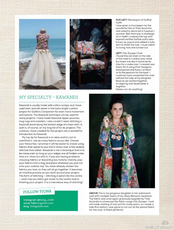 Коллекция проектов для рукодельниц в журнале &laquo;Quilters Companion №137 2026&raquo;