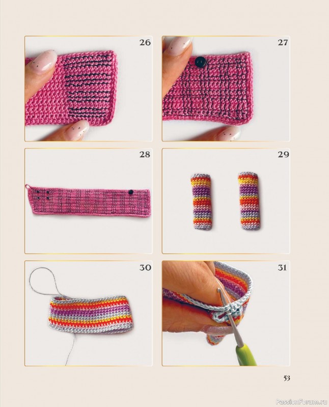 Вязаные проекты в книге &laquo;Киногуруми&raquo;.