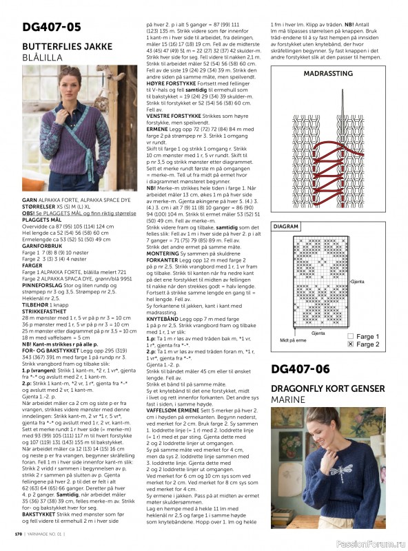 Вязаные проекты в журнале &laquo;Yarnmade №1 2018 Spring & Summer&raquo;. Продолжение