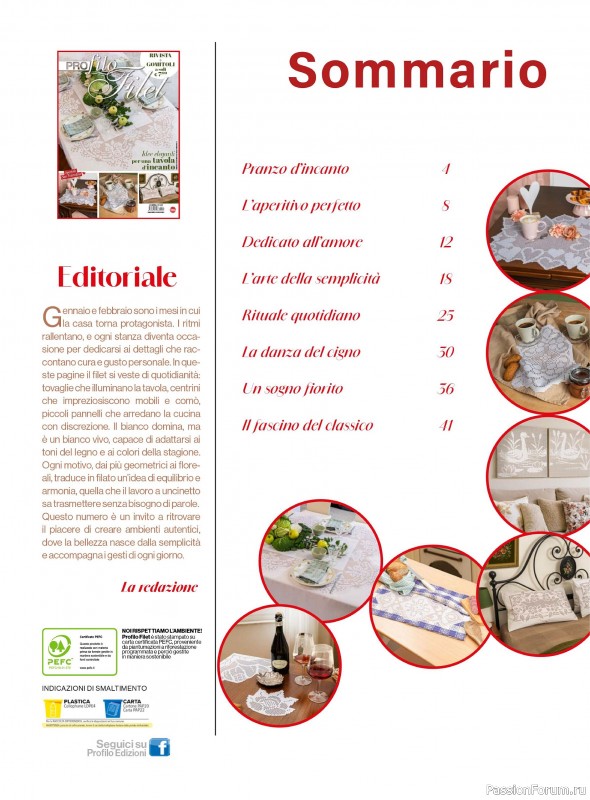 Вязаные проекты крючком в журнале «Profilo Filet №10 2026»