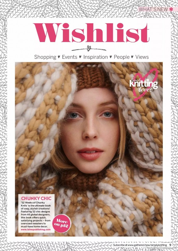 Вязаные проекты крючком в журнале «Simply Knitting №262 2025»