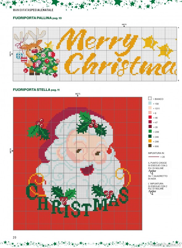 Коллекция проектов для рукодельниц в журнале «Mani di Fata - Speciale Natale №3 2025»