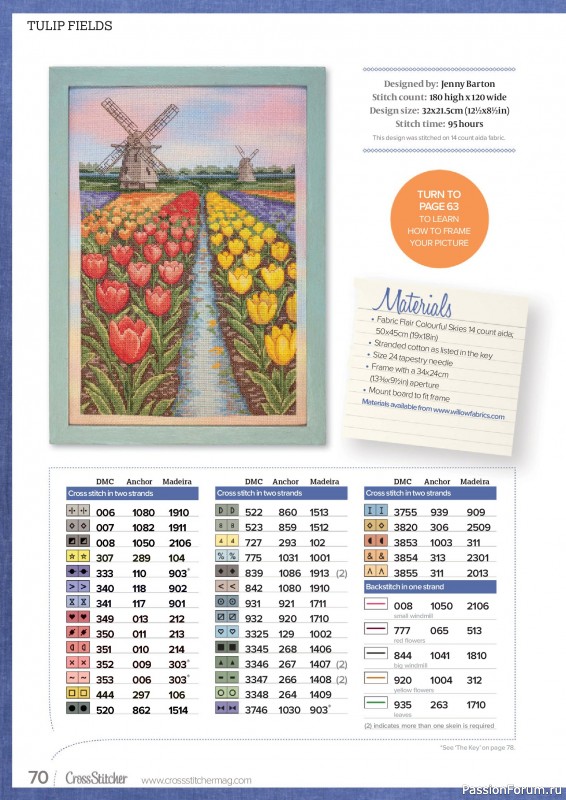 Коллекция вышивки в журнале &laquo;CrossStitcher №432 2026&raquo;