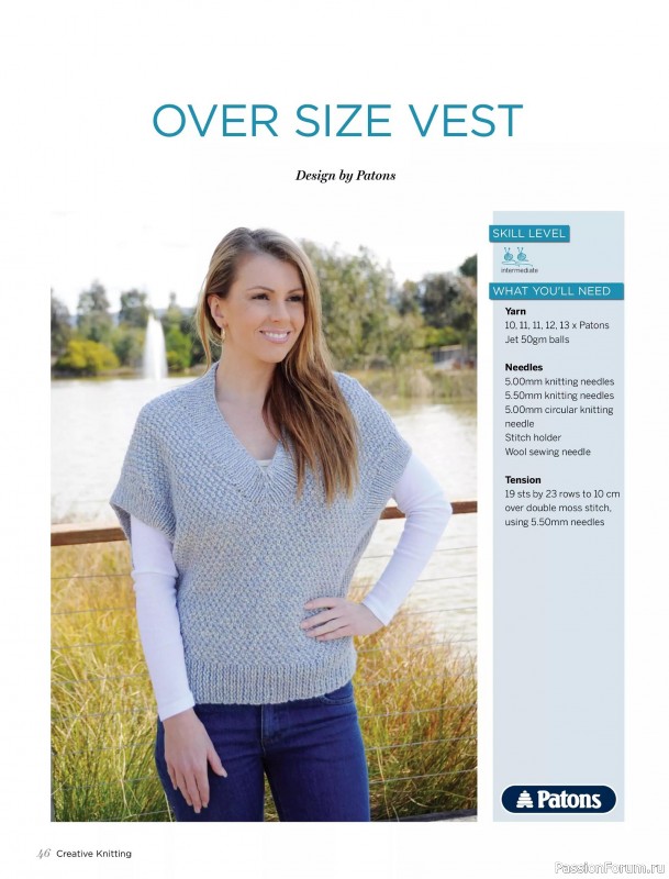 Вязаные модели спицами в журнале «Creative Knitting №91 2025»