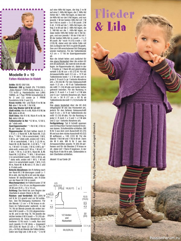 Вязаные модели в журнале «Sandra Sonderheft SA315 2025»