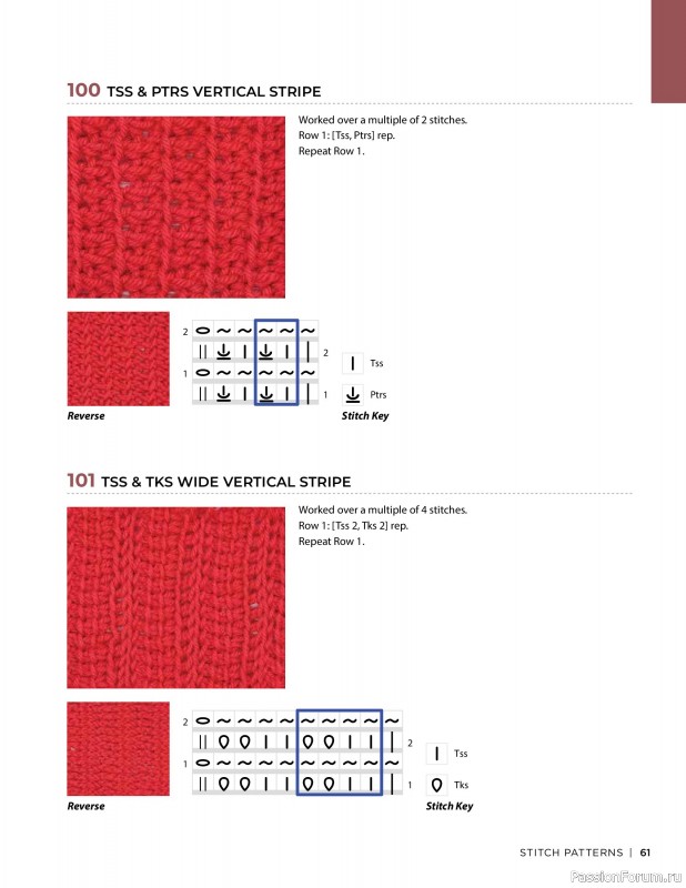 Вязаные проекты в книге « Tunisian Crochet»