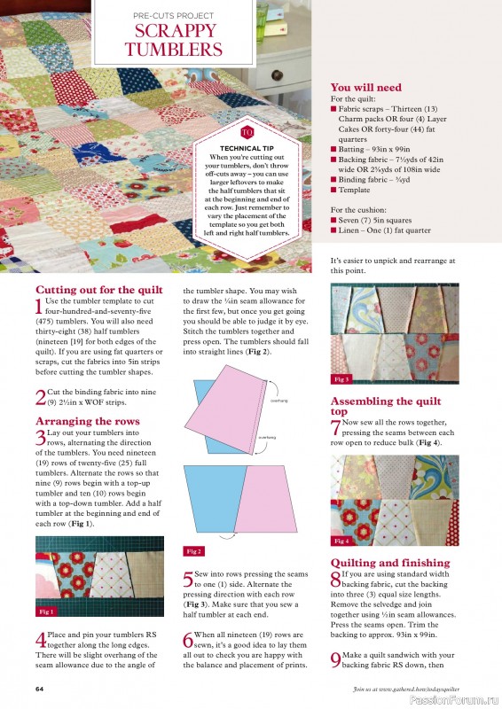 Коллекция проектов для рукодельниц в журнале &laquo;Todays Quilter №141 2026&raquo;