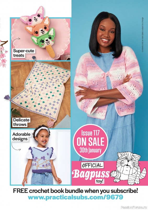 Вязаные проекты крючком в журнале «Crochet Now №116 2025»
