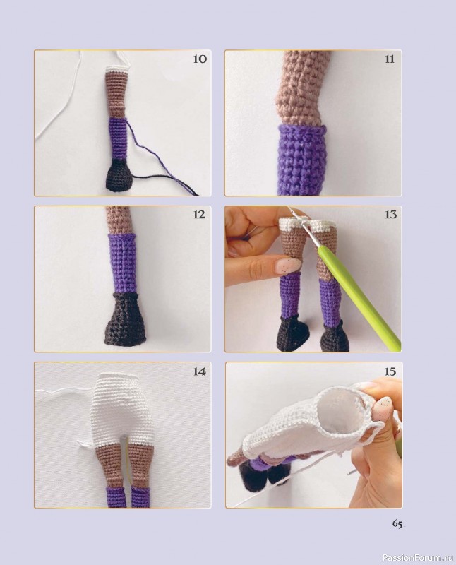 Вязаные проекты в книге &laquo;Киногуруми&raquo;.