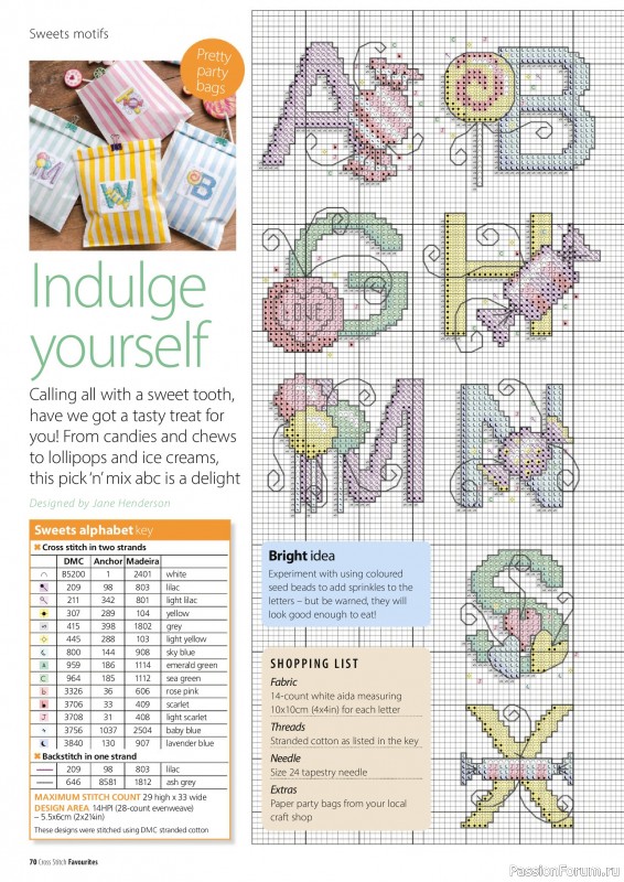 Коллекция вышивки в журнале «Cross Stitch Favourites №43 2025»