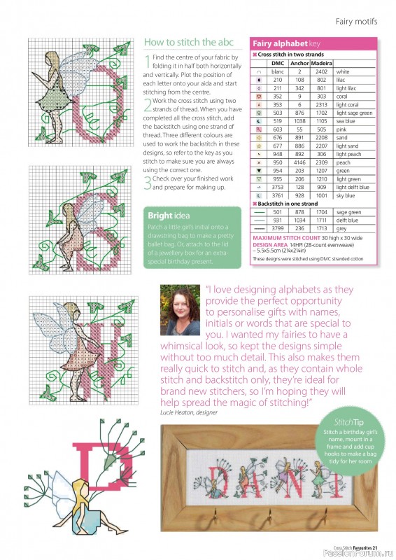 Коллекция вышивки в журнале «Cross Stitch Favourites №43 2025»