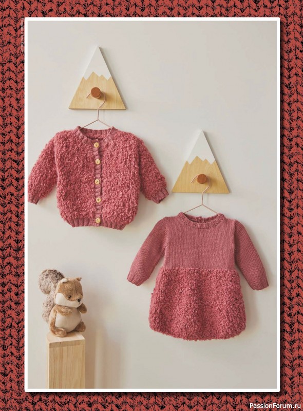 Вязаные модели для детей в журнале &laquo;Piu Maglia Bebe №6 2026&raquo;