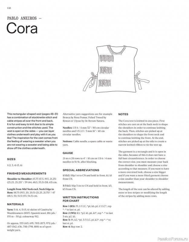 Вязаные модели в журнале «Laine Magazine №23 2025 Winter». Продолжение