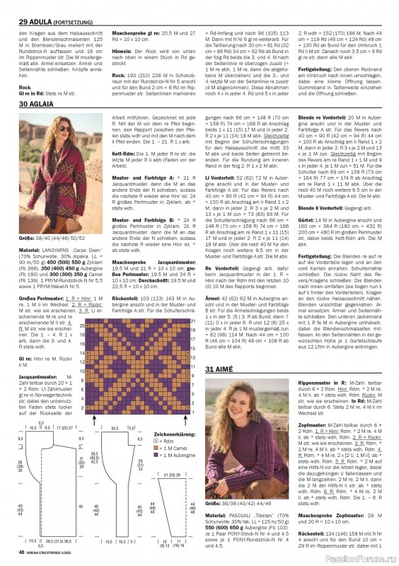 Вязаные модели в журнале «Verena Stricktrends №3 2025»