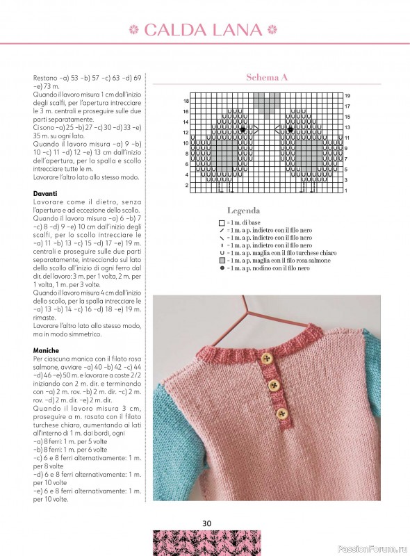 Вязаные модели для детей в журнале &laquo;Piu Maglia Bebe №6 2026&raquo;