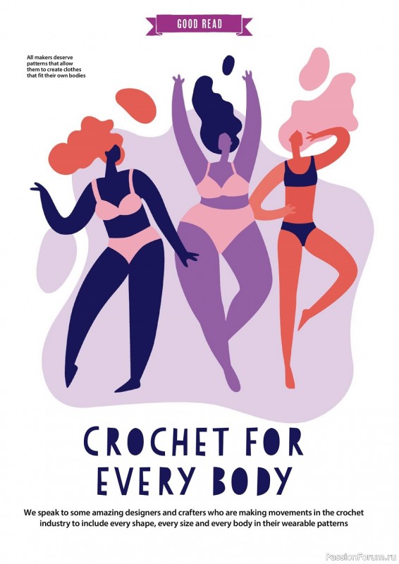 Вязаные проекты крючком в журнале «Simply Crochet №121 2022»