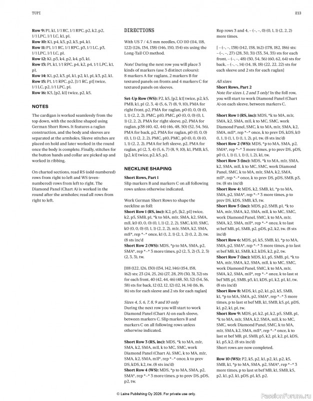 Вязаные проекты в журнале &laquo;Laine Magazine - Anniversary Issue 2026&raquo;. Часть 2